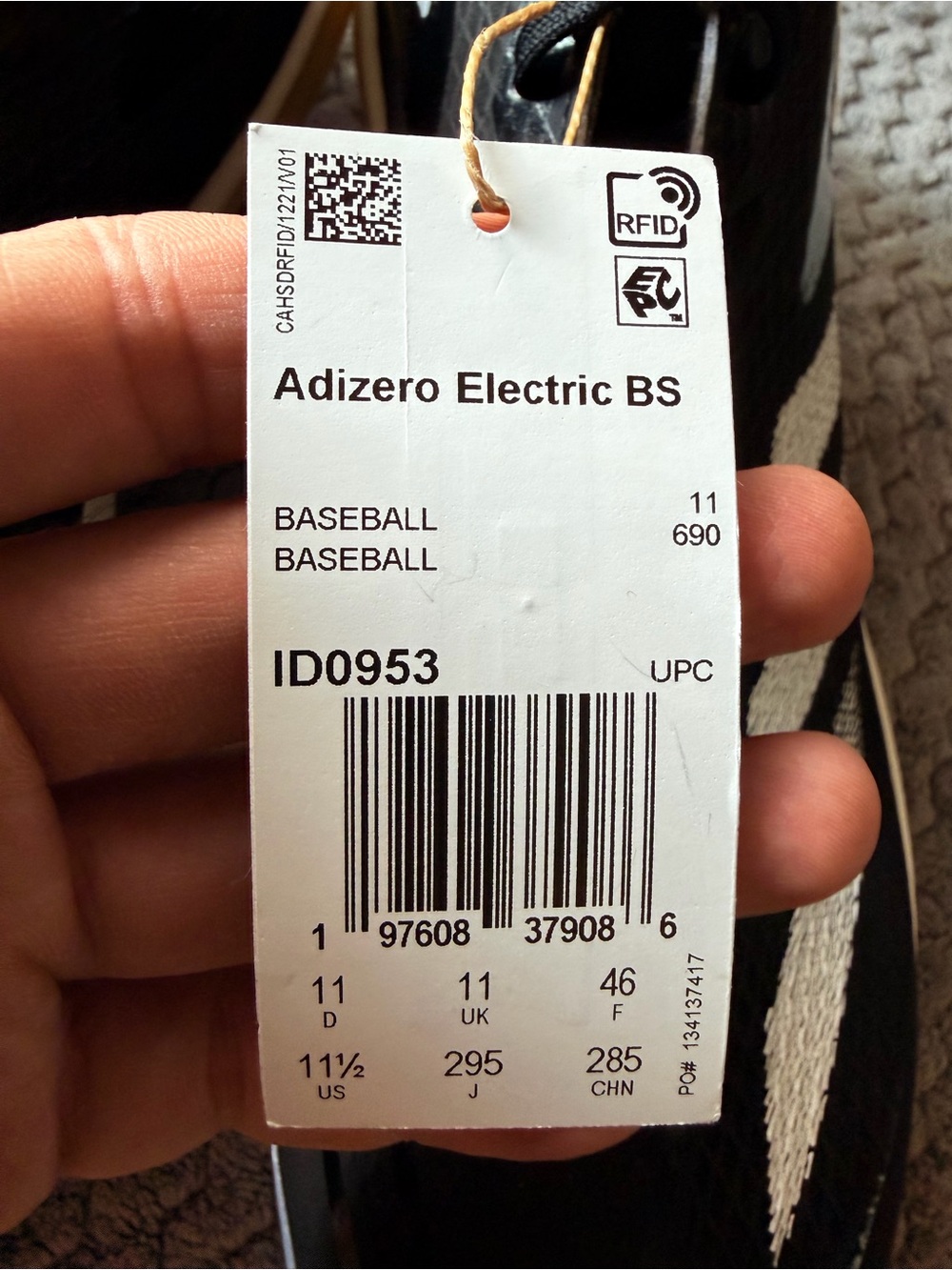 Adidas Adizero Electric BS Baseball 11,5 - Picture 7 of 7